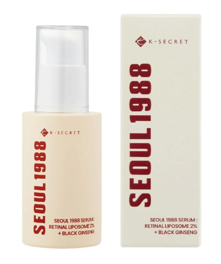 KSecret Seoul 1988 Serum: Retinal Liposome 2% + Black Ginseng 30ml
