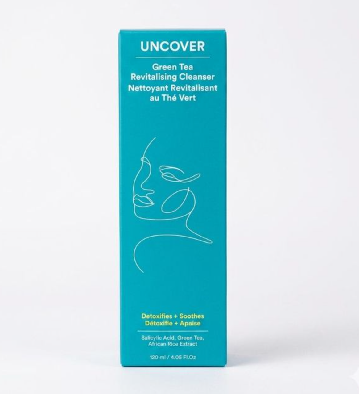 Uncover Green Tea Revitalizing Cleanser 120ml