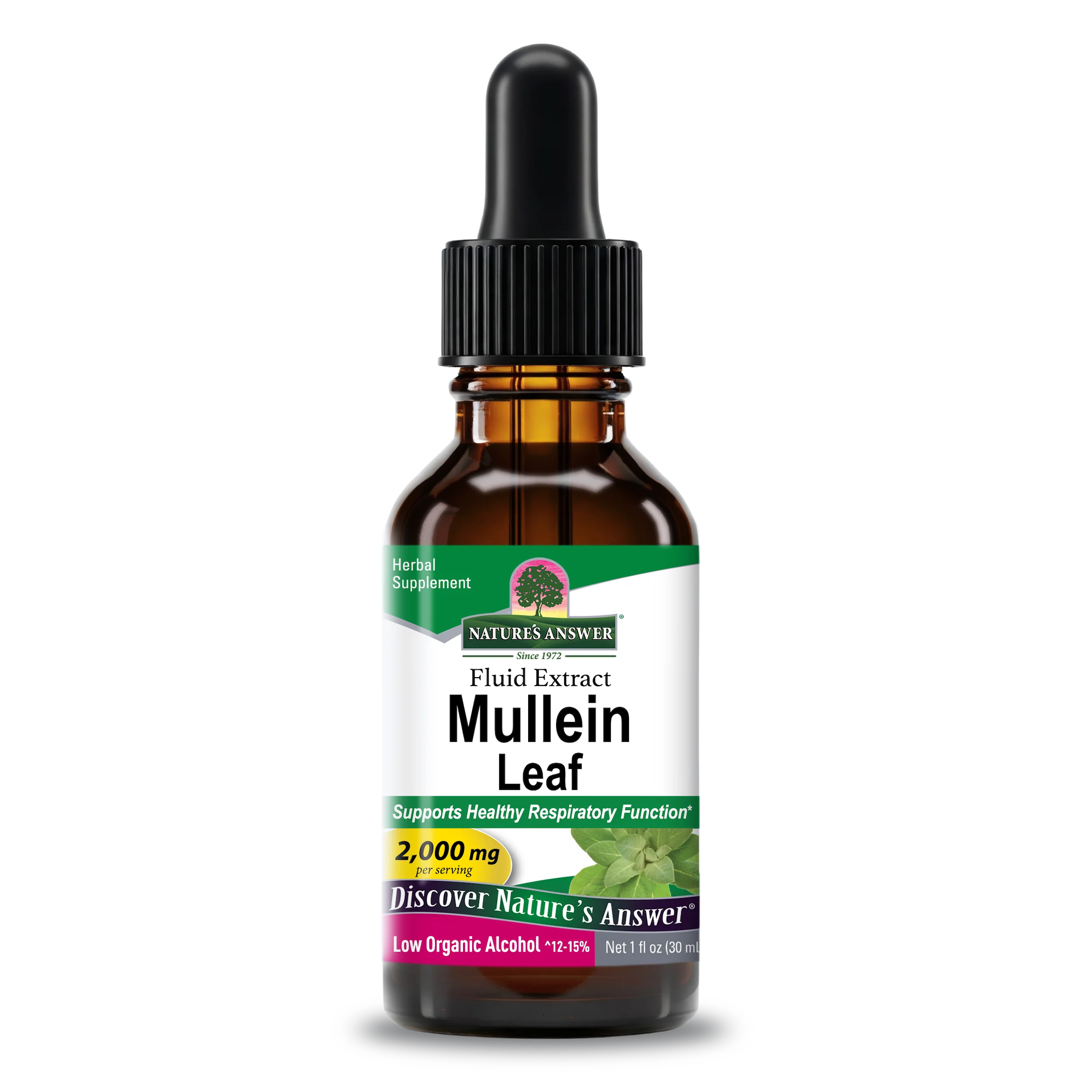 Nature's Answer Mullein Leaf Extract 2000mg