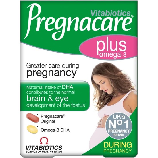 Vitabiotics Pregnacare Plus Omega 3 Dual Pack - 56 Tablets/Caplets