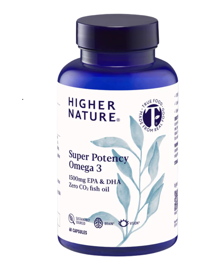Higher Nature Omega 3 Fish Oil Caps 90's