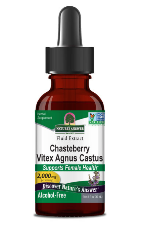 Nature's Answer Chasteberry Vitex Agnus Castus 30ml Alcohol-Free