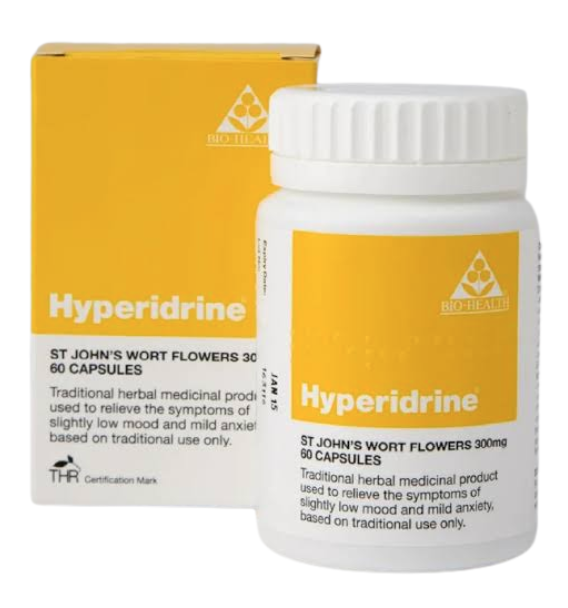 Bio-Health Hyperidrine St John’s Wort - 300mg 60capsules