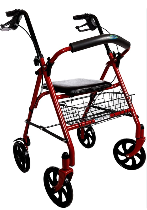 Generic Rollator Walker with Basket