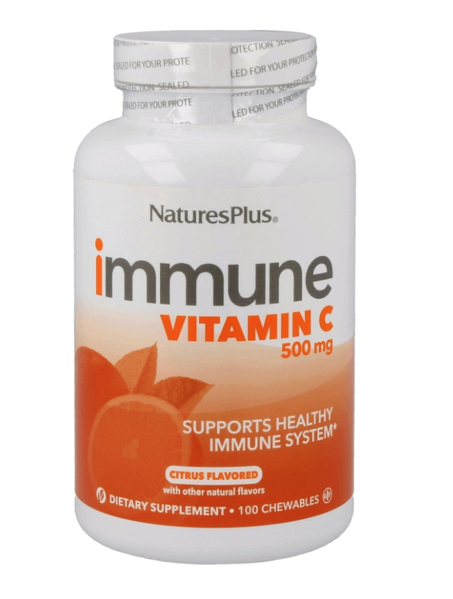 Nature Plus Immune Vitamin C Chewable Orange Tabs 100's