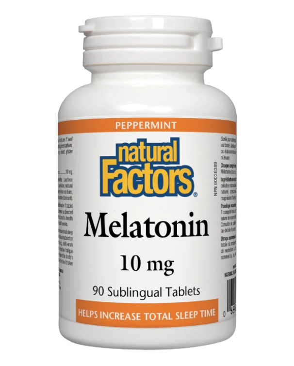 Natural Factors Melatonin 10 mg 90s